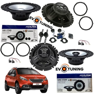 Kit 6 Casse Altoparlanti Alpine Anteriori e Posteriori per Peugeot 2008 dal 2013 - Foto 1 di 21