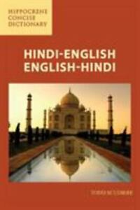 Hindi-English/English-Hindi Concise Dictionary [Hippocrene Concise Dictionary]