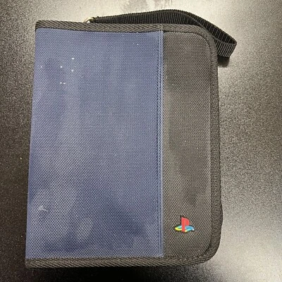 Sony PlayStation Game Disc Gamer Painel Consultivo Fichário PS1 Páginas de Caneta para Jogos Excelente Estado Usado - Imagem 1 de 4