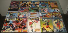 (A-370) SUPERBOY (1994) DC comic book (LOT OF 20) # 0, 1- 18, # 9 IST KING SHARK