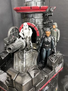 Star Wars Death Watch Headquarters Endor Base Jedi Empire Vintage Kenner 1/18 - Picture 1 of 24