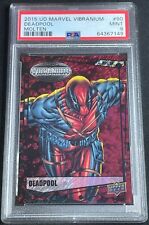 2015 Upper Deck Marvel Vibranium Molten Deadpool #90 PSA 9 MINT /299 Wolverine