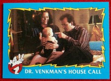GHOSTBUSTERS II - Card #15 - DR VENKMAN'S HOUSE CALL - TOPPS 1989