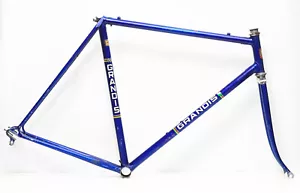 Grandis 1960's steel frameset Columbus Campagnolo Georg Fischer crown size 56 - Bild 1 von 24