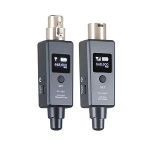 U3 Wireless Mic System Transmitter Receiver Microphone Adapter for Audio Mixer t - Afbeelding 1 van 12