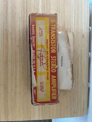 Vintage  Germanium transistor stereo amp kit - Image 1 of 4