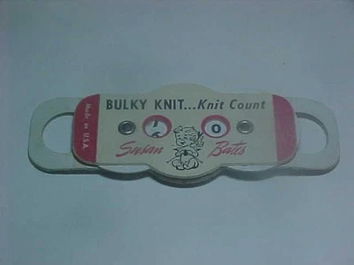 De colección Susan Bates BULKY KNIT COUNT Contador de filas Noción de tejido Foto 1 de 2