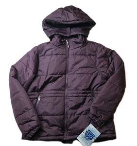 Whales Tail Womens Jacket  Performance Size Medium Hood Puffer Jacket Coat NWT  - Picture 1 of 10