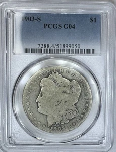 1903-S Morgan Silver Dollar $1 NGC G04 ⭐️⭐️BETTER DATE⭐️⭐️ - Picture 1 of 2