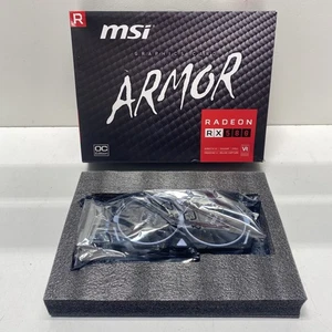 MSI Radeon RX 580 Armor 8G OC Gaming Graphics Card - Picture 1 of 7