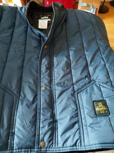 REFRIGIWEAR HERREN Cooler WEAR ISOLIERTE JACKE 0525R BLAU GRÖSSE 2XL IST GEBRAUCHT Vintage - Bild 1 von 6