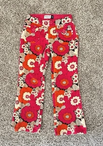 Vintage Gap Kids Bell Bottom Floral Pants Girls Size 6 - Picture 1 of 7