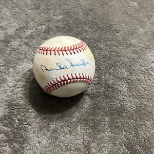 DUKE SNIDER AUTOGRAPHED BASEBALL JSA AUTHENTIC BASEBALL - Picture 1 of 4