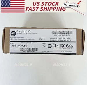 Módulo de A/I Allen Bradley 1769-IF4XOF2 SER A CompactLogix 6 Pt envío gratuito - Imagen 1 de 4