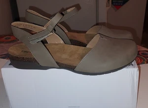 Dream Pair Damen-Sandalen geschlossene Zehe Fußgewölbestütze Größe 10 taupe neu im Karton - Bild 1 von 8