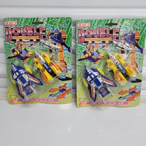 Vintage 2 in 1 TRANSFORMABLE Jet Alien Robots - Bild 1 von 9
