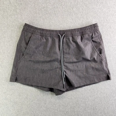Athleta Shorts Womens S Gray Marin 2.5 Board Short Swim Beach Lake Hybrid Travel - Image 1 of 4