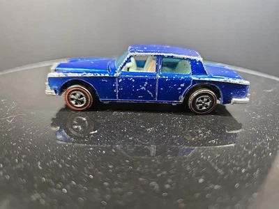 Vintage Hot Wheels 1969 Rolls-Royce Royce Silver Shadow Red Line - Image 1 of 4