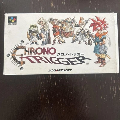 Chrono Trigger Super Famicom SNES Japan Boxed Complete SquareSoft RPG 1995 Rare - Image 1 of 4