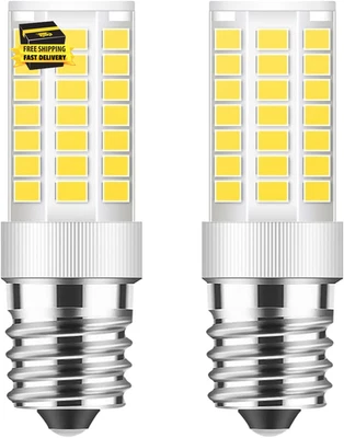 E17 LED Bulb Dimmable, 5W Microwave Oven Bulb, Daylight White 6000K, 40W Halogen - Image 1 of 4