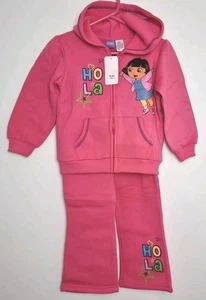 DORA The Explorer Size 1 Hooded Tracksuit 2015 Brand New With Tags - Picture 1 of 7