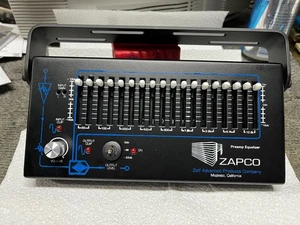 Zapco PEQ Equalizzatore Zapco Board Edizione Nera Completamente Restaurato - Foto 1 di 2