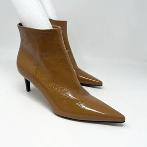 HAZY Gloria Bootie in Nocciola Lackleder Stiefeletten Größe 37,5 EU Klassiker - Bild 1 von 9