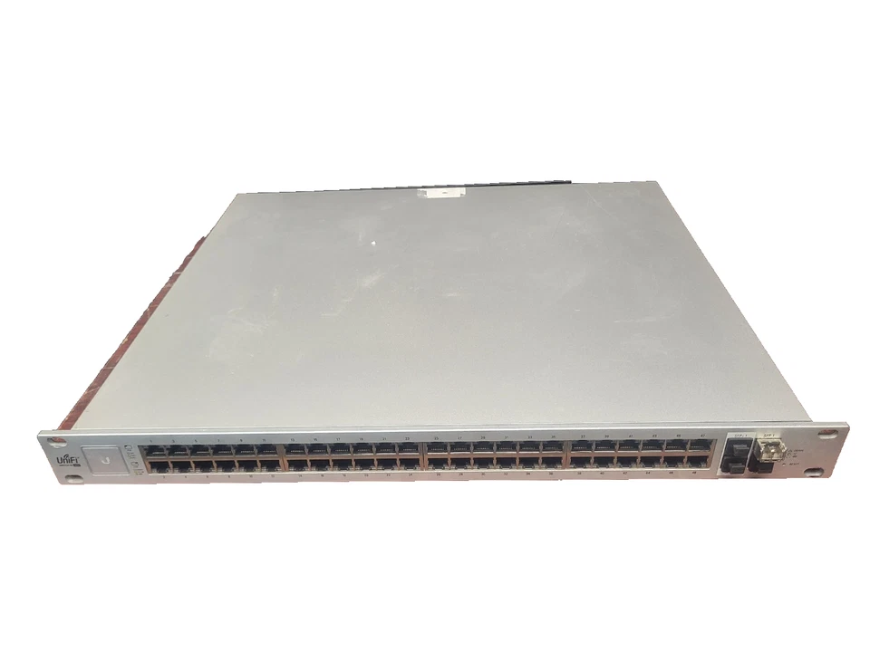 Ubiquiti UniFi US-48-500W 48-Port Gigabit PoE+ Switch - Powers On As-Is READ #73 - Image 1 of 3