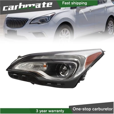For 2016 2017 2018 Halogen Headlight Buick Envision Left W/ LED DRL Bulbs Driver - Image 1 of 4