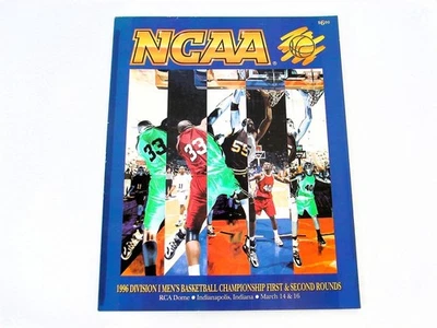 1996 NCAA Division I Men's Basketball Championship 1st & 2nd Rounds Program - Image 1 of 2
