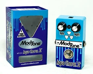 Modtone Aqua Chorus II Pedal-Effect for Guitar - Picture 1 of 2