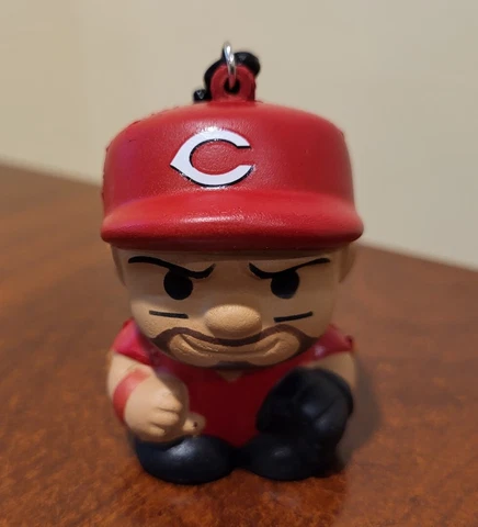 Reds #6  JONATHAN INDIA  Foam Figurine & Keychain PARTY ANIMAL  MLB   2.5" Cover