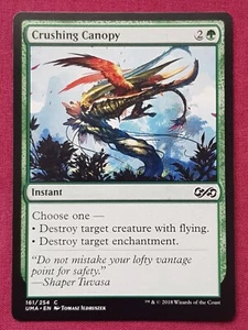 Magic The Gathering ULTIMATE MASTERS CRUSHING CANOPY green card MTG - Picture 1 of 2