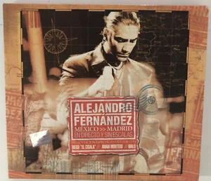 Alejandro Fernandez, Mexico-Madrid En Directo Sin Escalas, 2005 Mexican CD + DVD - Foto 1 di 4