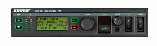 Shure P9T-G7 PSM 900 Wireless Transmitter