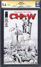 CHEW #1 CGC 9.6 WHITE PAGES // LIMITED EDITION SIGNED JOHN LAYMAN + GUILLORY