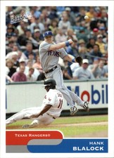 2004 (RANGERS) Bazooka #177A Hank Blalock Grey Jsy
