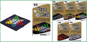 Mini Halma Spiel magnetisches Reisespiel Travel Games ca. 13x7 cm   - Bild 1 von 4