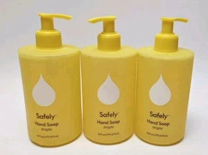 3 Safely Hand Soap Naturally Hydrating Hand Soap Bright Scent Kris Jenner 16 OZ - Picture 1 of 4