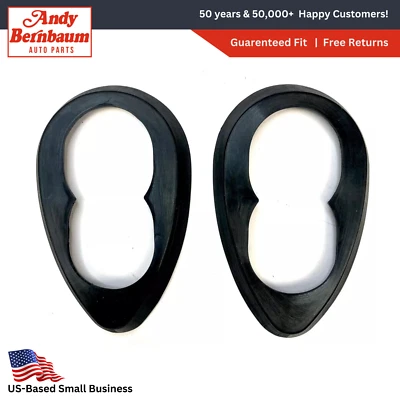 Juego de dos almohadillas de goma base gruesa para faros exteriores para camioneta Dodge 1936-1938 Foto 1 de 4