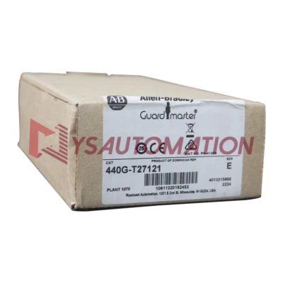 Interruptor de bloqueo de protección Allen Bradley 440G-T27121 TLS-GD2 alimentación para liberar 24V ACDC Foto 1 de 4