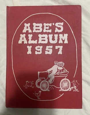 Винтажный ежегодник 1957 альбом Эйба Lincoln Junior High School Rockford Illinois - Изображение 1 из 4