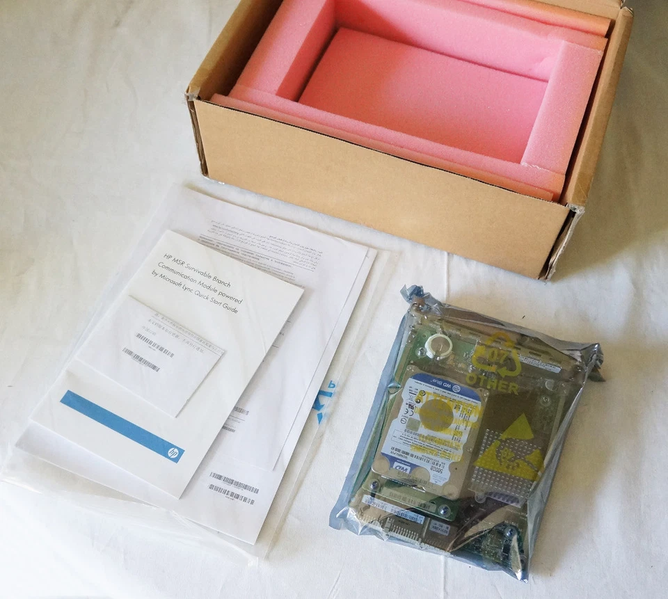 HP JG587A MSR SMALL SURVIVABLE BRANCH COMMUNICATION NIM MODULE NEW - Image 1 of 2