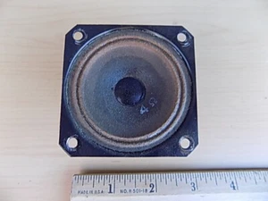 MA Micro Acoustics Altoparlante 2,5" Alnico Micro Tweeter 4 Ohm Danimarca - Foto 1 di 4