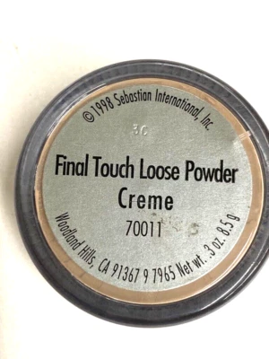 sebastian trucco FINAL TOUCH LOOSE POWDER CREME 70011💋💋💋  NO BOX - Image 1 of 3