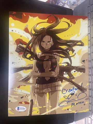 Colleen Clinkenbeard Signed Autograph 8x10 Photo MOMO My Hero Academia Beckett A Cover