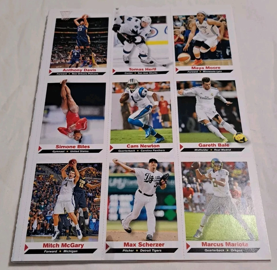 2013 2014 年体育画报 SI 儿童未剪纸 Simone Biles 新秀 #292 卡 — 第 1/4 张图片