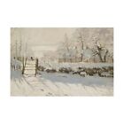 Claude Monet - The Magpie Hand-Painted Oil Painting Wall Art