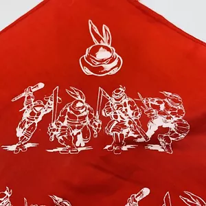 1988 Teenage Mutant Ninja Turtles Red Fan Club Raphael Bandana TMNT Mirage VTG - Picture 1 of 9