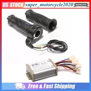 Empuñadura de control de velocidad controlador cepillado motor 36V 800W para scooter eléctrico bicicleta eléctrica - Imagen 1 de 12